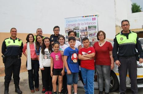 El Consejo de Infancia de Alcalá de Guadaíra (Sevilla) propone a la Policía Local medidas para una ciudad más segura