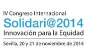 IV Congreso Internacional Solidari@ 2014 (UNICEF): ‘Innovación para la Equidad’ (Sevilla, 20 y 21 de noviembre)