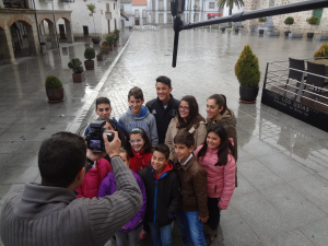 Los Consejos de Infancia andaluces participan en la grabación de un vídeo para hacer oír su voz