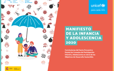 Los ODS en clave de infancia y adolescencia: Manifiesto 2020