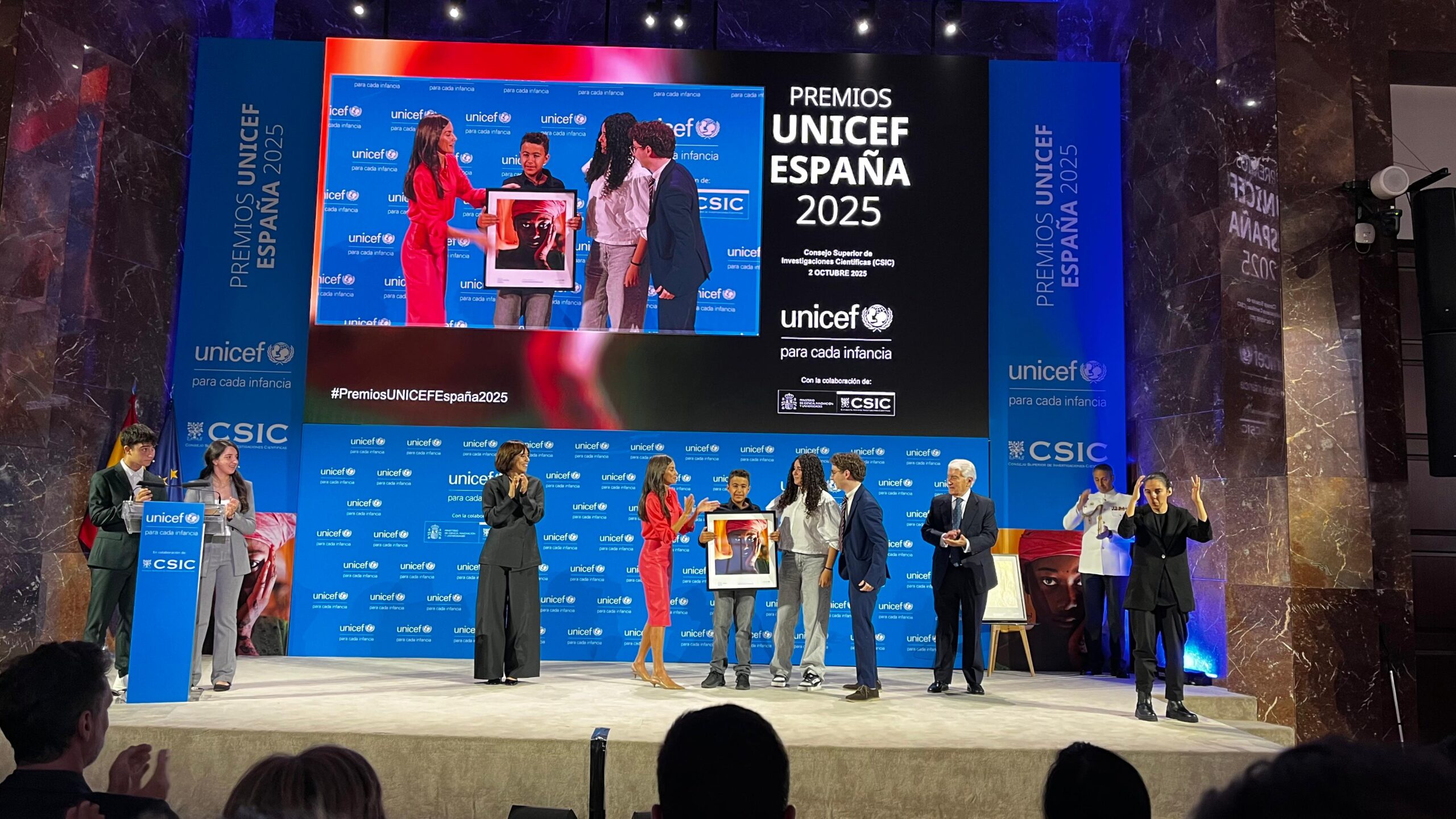 premios unicef 2025