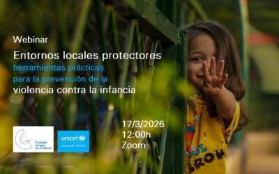 17 de marzo: te invitamos a nuestro seminario sobre entornos locales protectores de la infancia