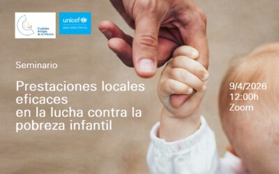9 de abril: prestaciones locales eficaces contra la pobreza infantil
